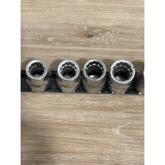 Craftsman Sockets Set Of 10 / Metric / 1/2” Drive With Organizer Made In USA - Picture 8 of 13